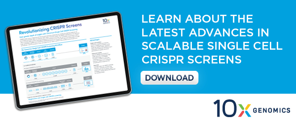 Learn About the Latest Advances in Scalable Single Cell CRISPR Screens