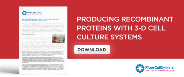 3-D cell culture systems open new possibilities for recombinant protein production.